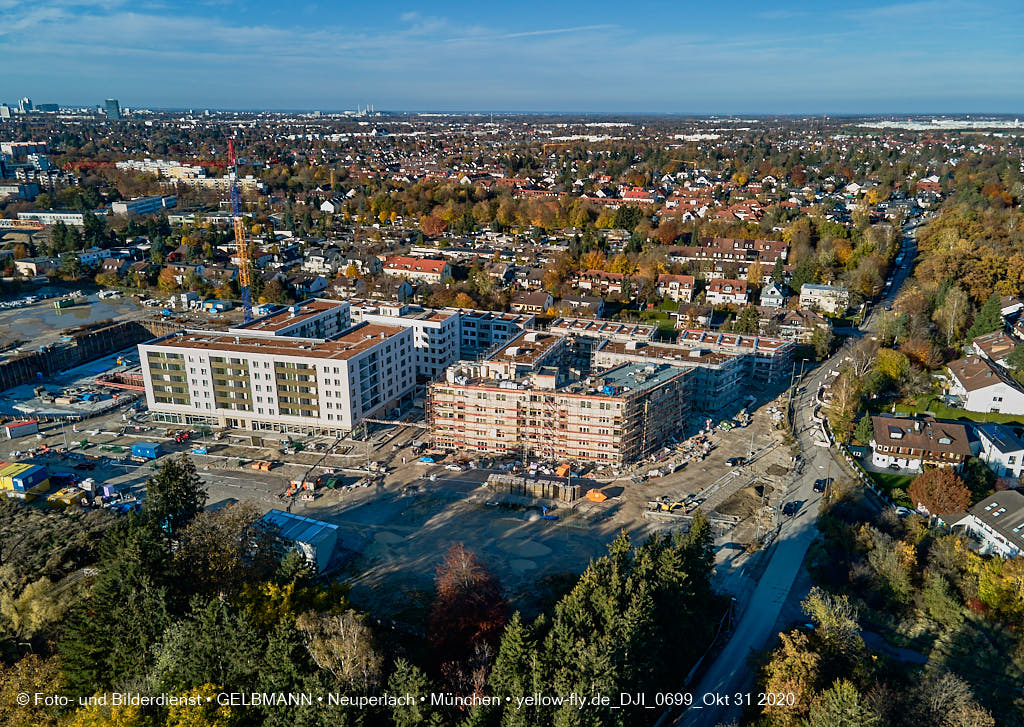 31.10.2020 - Alexisquartier von Oben in Neuperlach