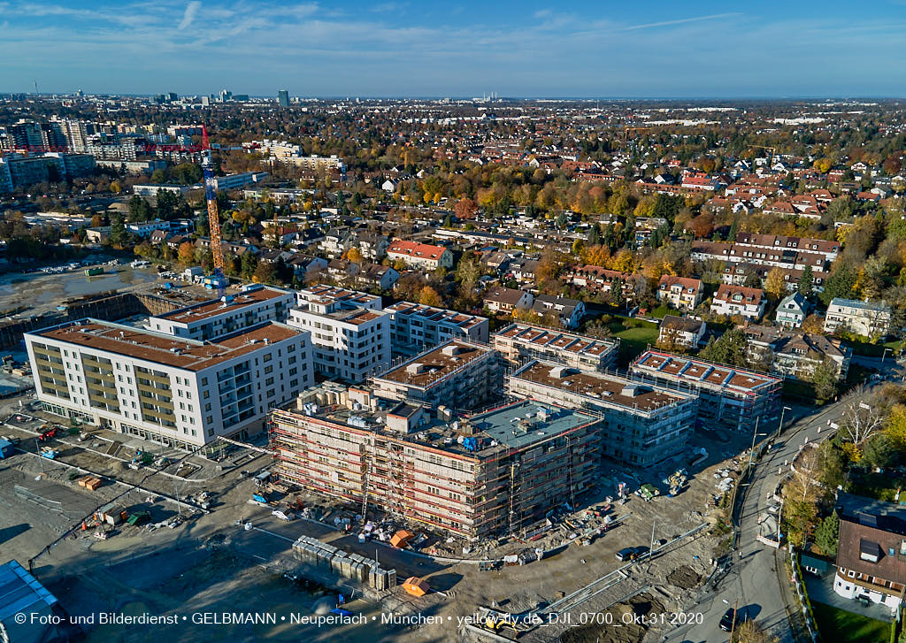 31.10.2020 - Alexisquartier von Oben in Neuperlach
