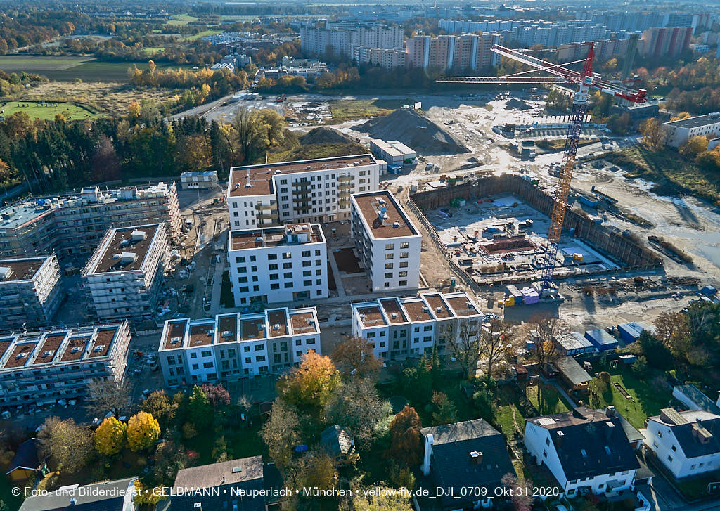 31.10.2020 - Alexisquartier von Oben in Neuperlach