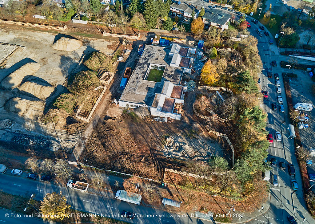 31.10.2020 - Alexisquartier von Oben in Neuperlach