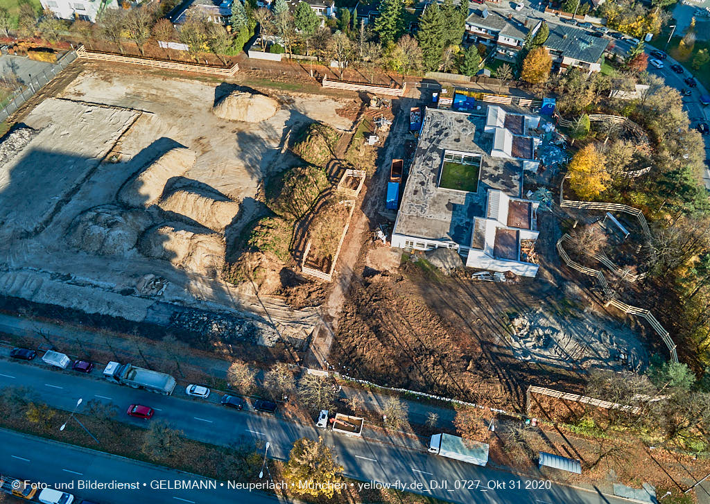 31.10.2020 - Alexisquartier von Oben in Neuperlach