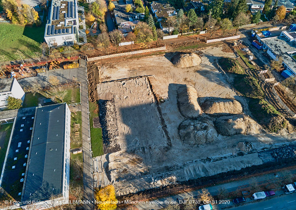 31.10.2020 - Alexisquartier von Oben in Neuperlach
