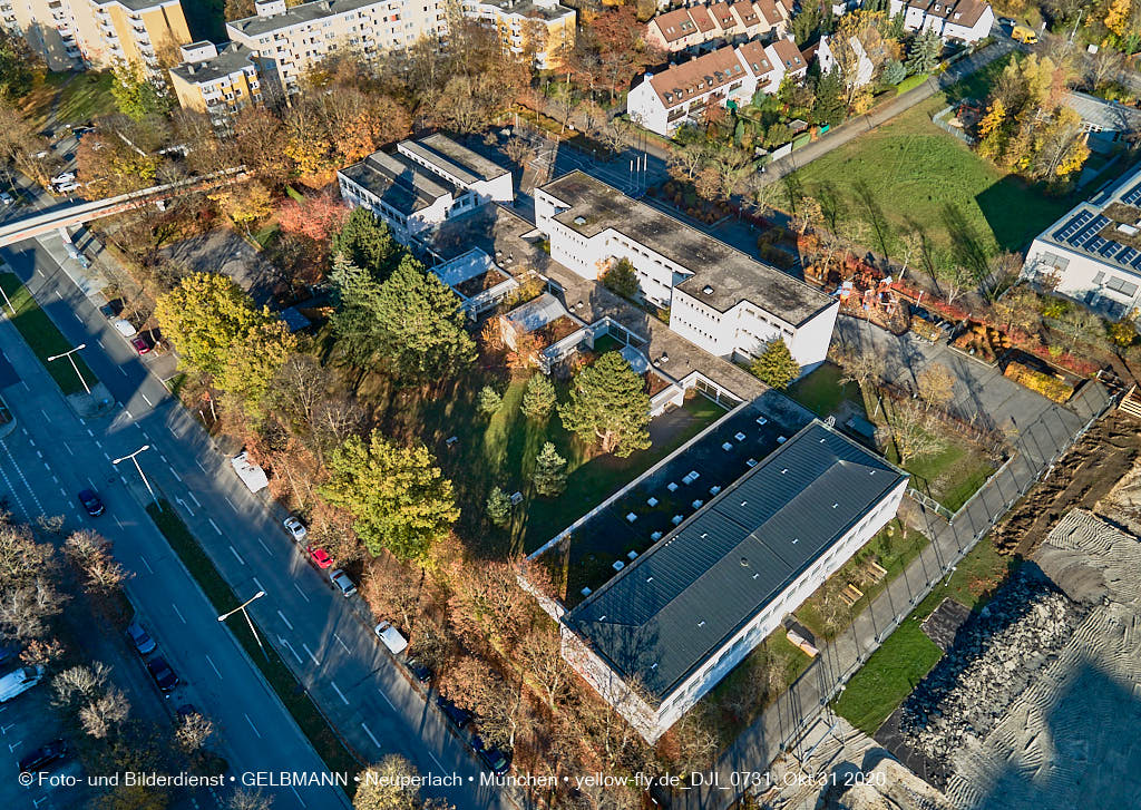 31.10.2020 - Alexisquartier von Oben in Neuperlach