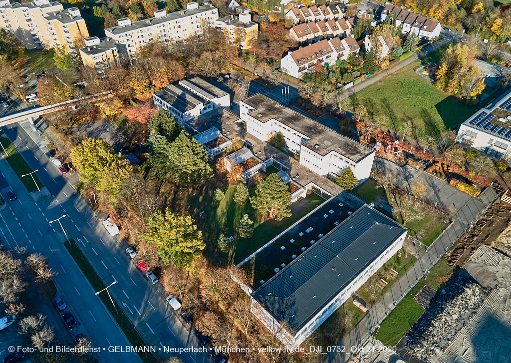 31.10.2020 - Alexisquartier von Oben in Neuperlach