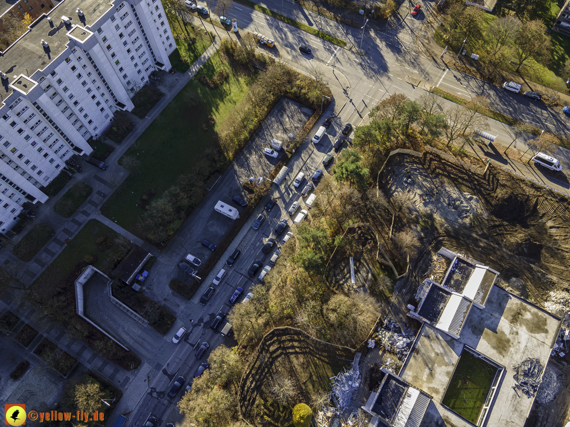 07.11.2020 - Baustelle zur Grundschule am Karl-Marx-Ring in Neuperlach