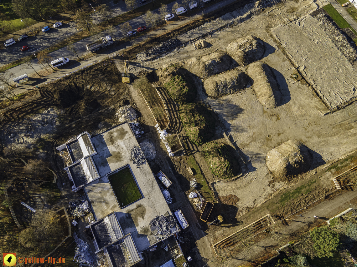 07.11.2020 - Baustelle zur Grundschule am Karl-Marx-Ring in Neuperlach