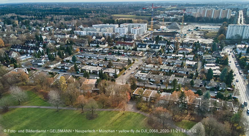 21.11.2020 - Baustelle Alexisquartier in Neuperlach