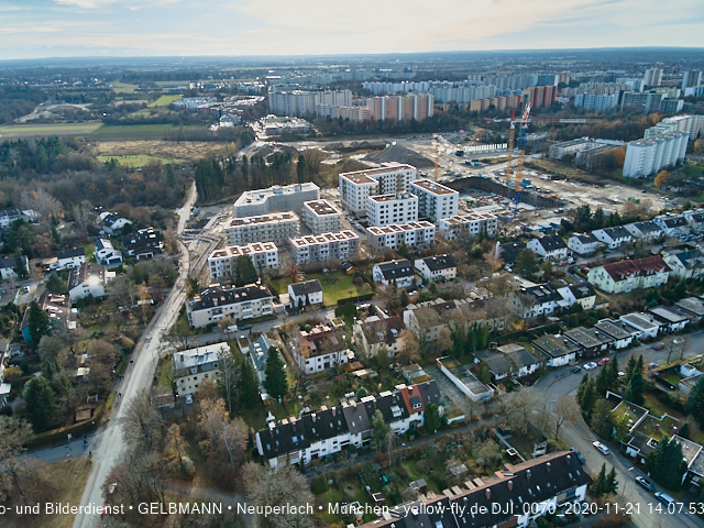 21.11.2020 - Baustelle Alexisquartier in Neuperlach