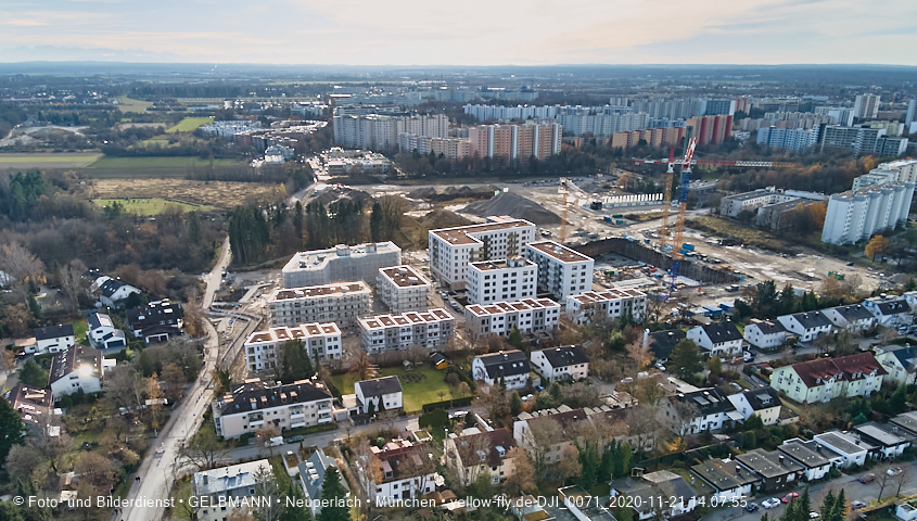 21.11.2020 - Baustelle Alexisquartier in Neuperlach