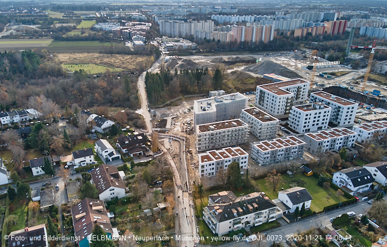 21.11.2020 - Baustelle Alexisquartier in Neuperlach