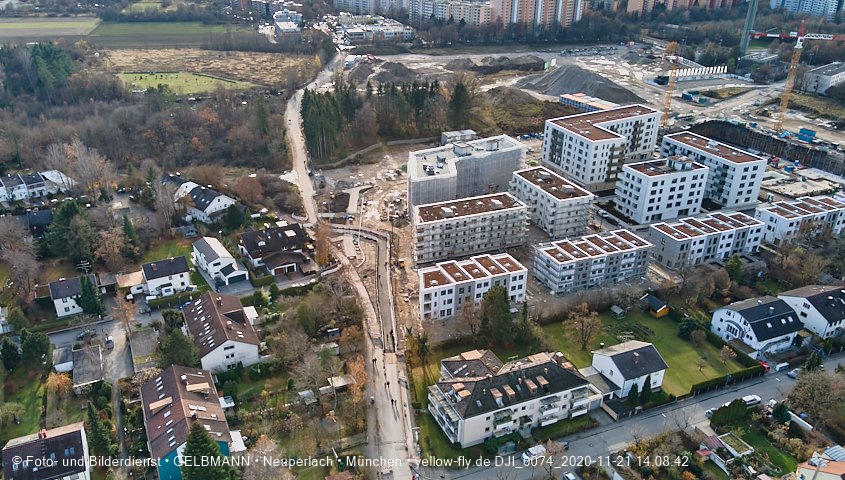 21.11.2020 - Baustelle Alexisquartier in Neuperlach