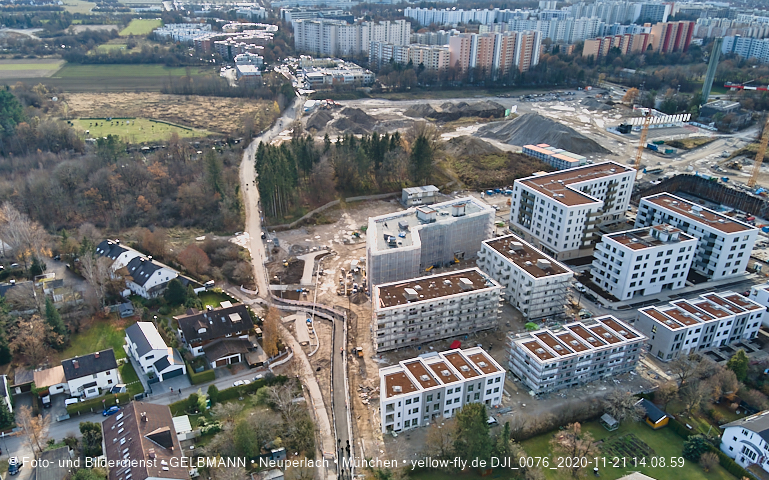 21.11.2020 - Baustelle Alexisquartier in Neuperlach