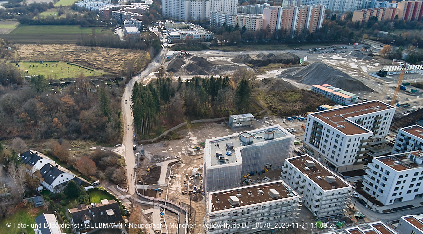 21.11.2020 - Baustelle Alexisquartier in Neuperlach