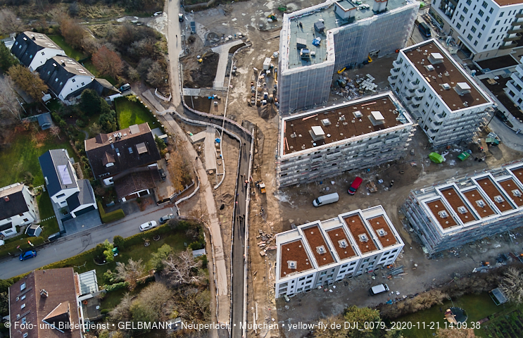 21.11.2020 - Baustelle Alexisquartier in Neuperlach