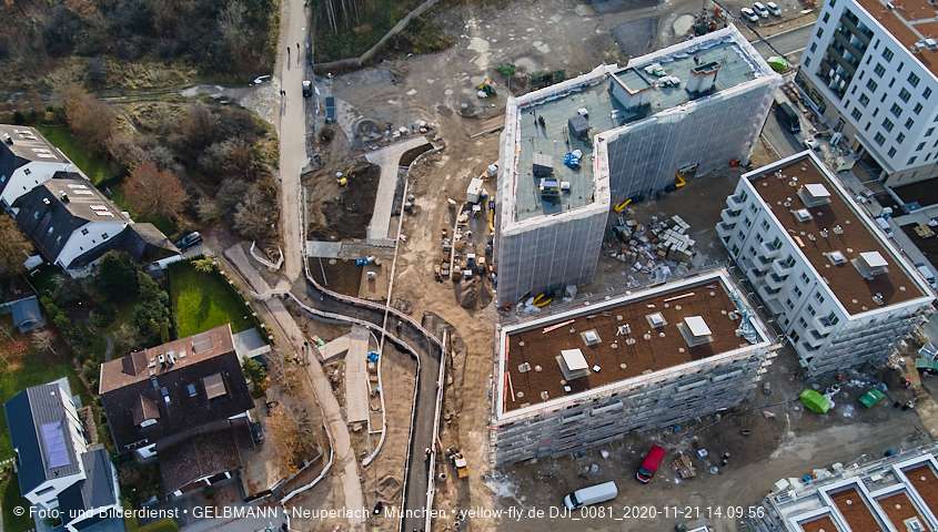 21.11.2020 - Baustelle Alexisquartier in Neuperlach