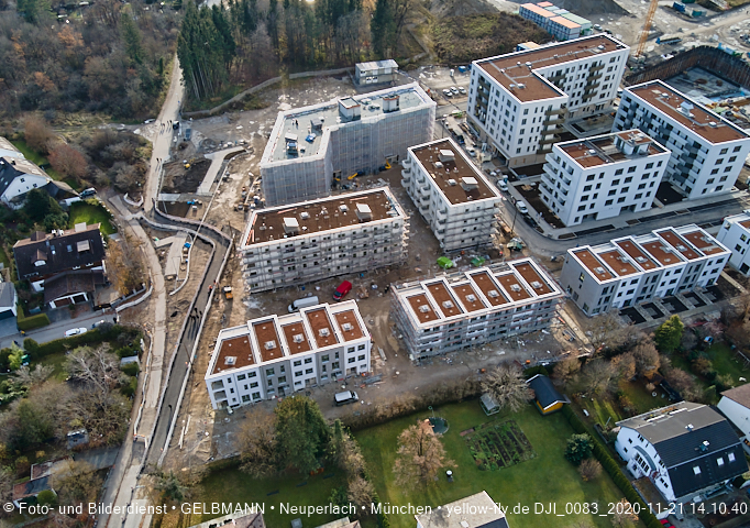21.11.2020 - Baustelle Alexisquartier in Neuperlach