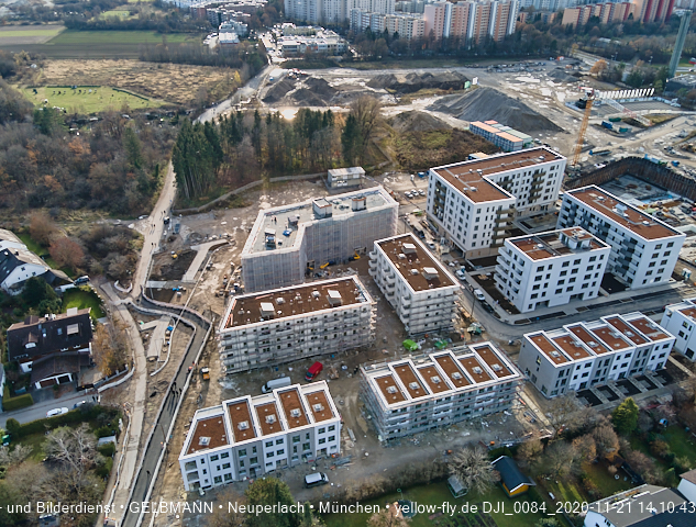 21.11.2020 - Baustelle Alexisquartier in Neuperlach
