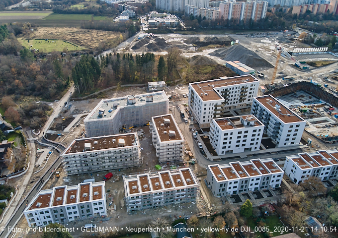 21.11.2020 - Baustelle Alexisquartier in Neuperlach