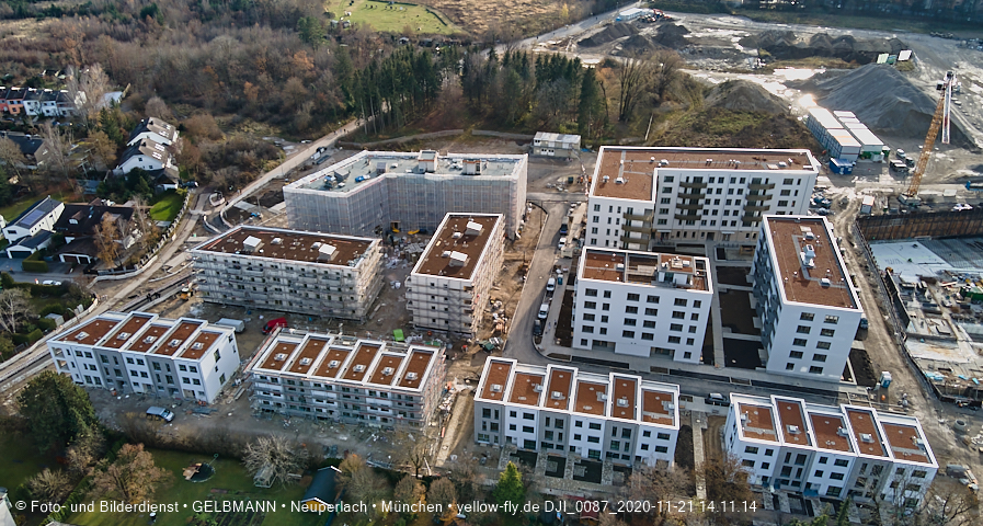 21.11.2020 - Baustelle Alexisquartier in Neuperlach