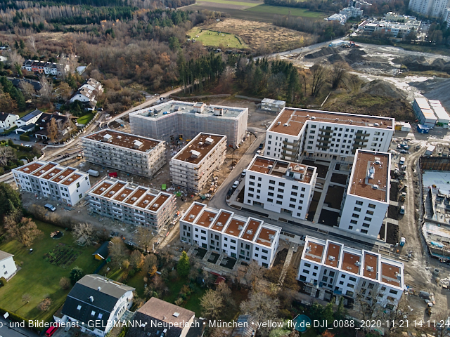 21.11.2020 - Baustelle Alexisquartier in Neuperlach
