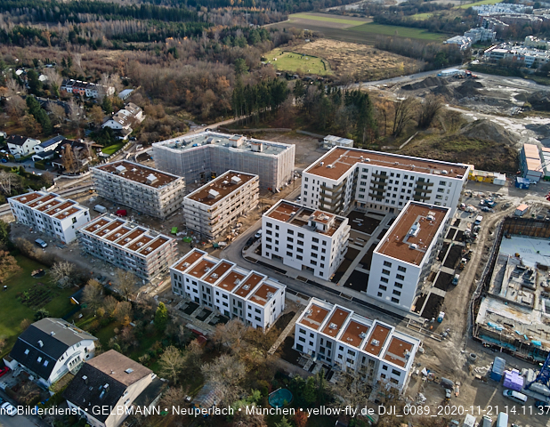 21.11.2020 - Baustelle Alexisquartier in Neuperlach