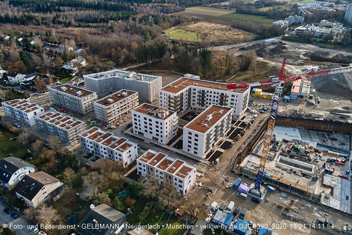 21.11.2020 - Baustelle Alexisquartier in Neuperlach