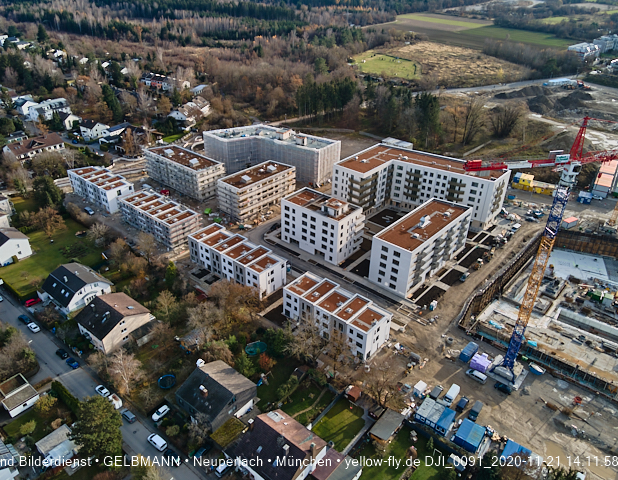 21.11.2020 - Baustelle Alexisquartier in Neuperlach