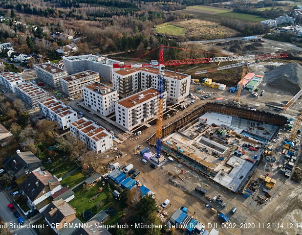 21.11.2020 - Baustelle Alexisquartier in Neuperlach