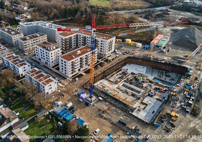 21.11.2020 - Baustelle Alexisquartier in Neuperlach