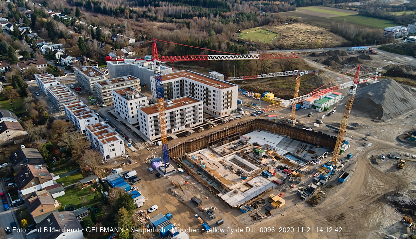 21.11.2020 - Baustelle Alexisquartier in Neuperlach