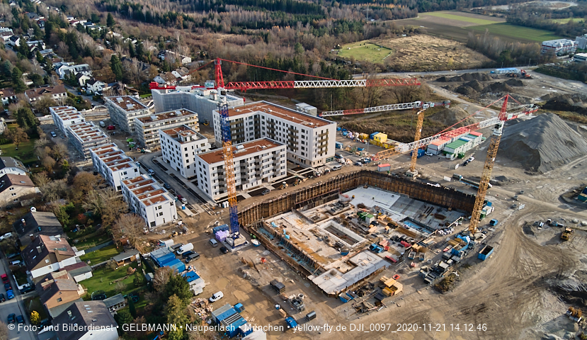 21.11.2020 - Baustelle Alexisquartier in Neuperlach