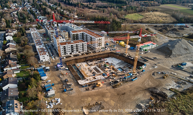 21.11.2020 - Baustelle Alexisquartier in Neuperlach