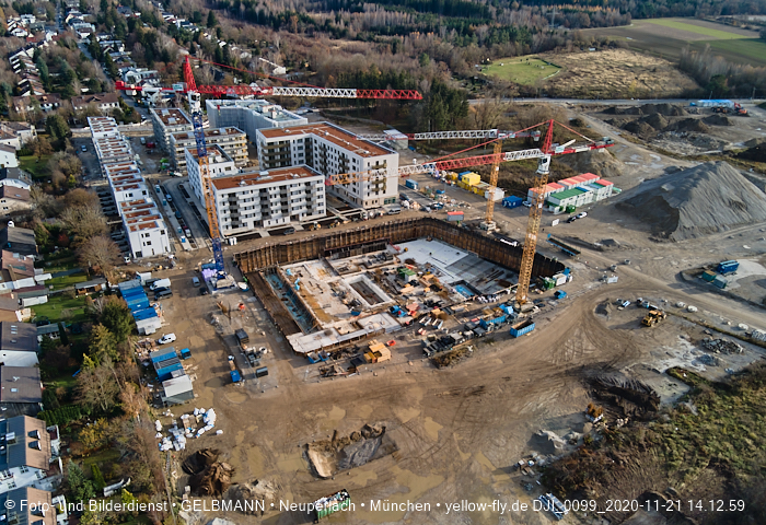21.11.2020 - Baustelle Alexisquartier in Neuperlach