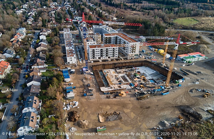 21.11.2020 - Baustelle Alexisquartier in Neuperlach