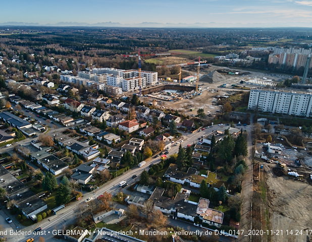 21.11.2020 - Baustelle Alexisquartier in Neuperlach