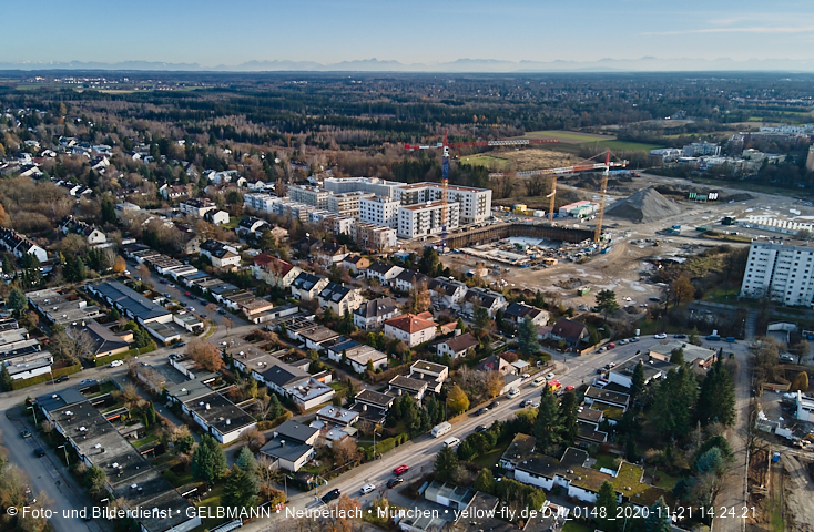 21.11.2020 - Baustelle Alexisquartier in Neuperlach