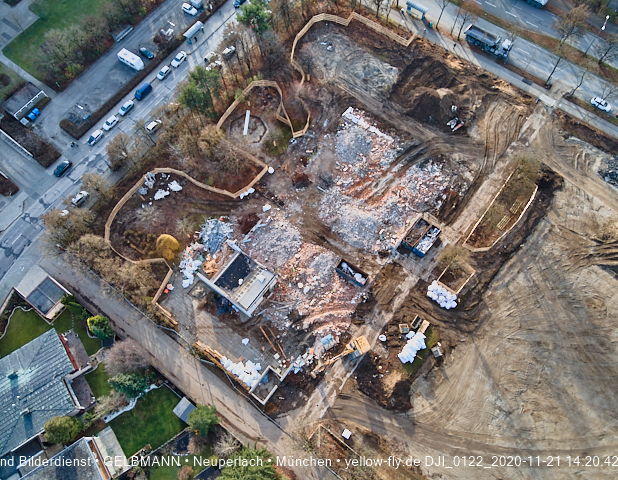 21.11.2020 - Baustelle Grundschule am Karl-Marx-Ring in Neuperlach