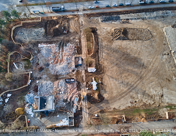 21.11.2020 - Baustelle Grundschule am Karl-Marx-Ring in Neuperlach