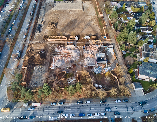 21.11.2020 - Baustelle Grundschule am Karl-Marx-Ring in Neuperlach