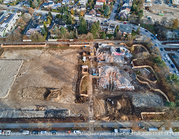 21.11.2020 - Baustelle Grundschule am Karl-Marx-Ring in Neuperlach