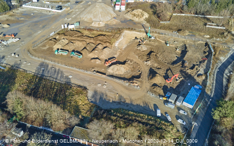 14.12.2020 - die Baustelle Alexisquartier in Neuperlach