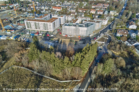 14.12.2020 - die Baustelle Alexisquartier in Neuperlach