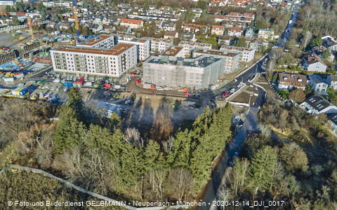 14.12.2020 - die Baustelle Alexisquartier in Neuperlach