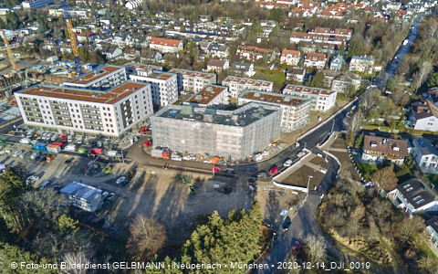 14.12.2020 - die Baustelle Alexisquartier in Neuperlach