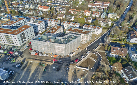 14.12.2020 - die Baustelle Alexisquartier in Neuperlach
