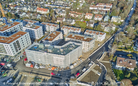 14.12.2020 - die Baustelle Alexisquartier in Neuperlach