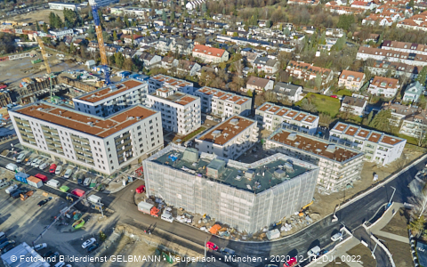 14.12.2020 - die Baustelle Alexisquartier in Neuperlach