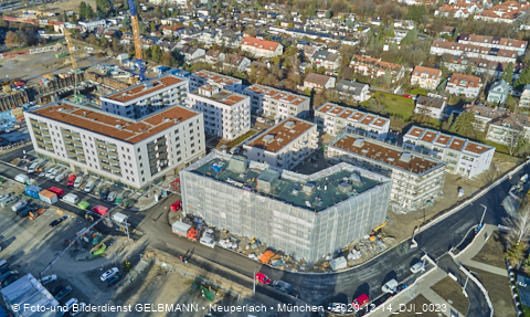 14.12.2020 - die Baustelle Alexisquartier in Neuperlach