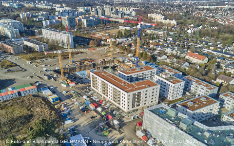 14.12.2020 - die Baustelle Alexisquartier in Neuperlach
