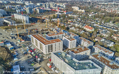 14.12.2020 - die Baustelle Alexisquartier in Neuperlach